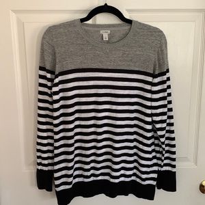 L.L. Bean Crewneck Lightweight Sweater Size L